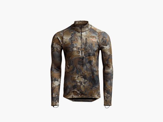 Sitka CORE Midweight Zip-T Optifade Timber Technisch Shirt