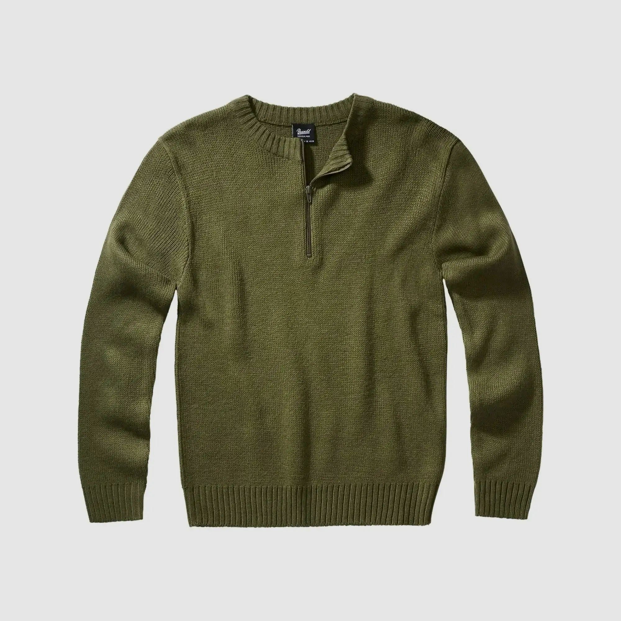 Brandit Brandit Pullover Ejército - Oliva / S Hombres