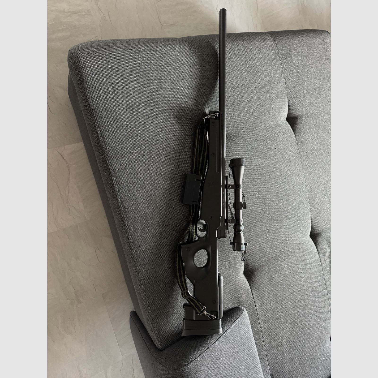 Rifle de francotirador Airsoft L96 Well Upgrade