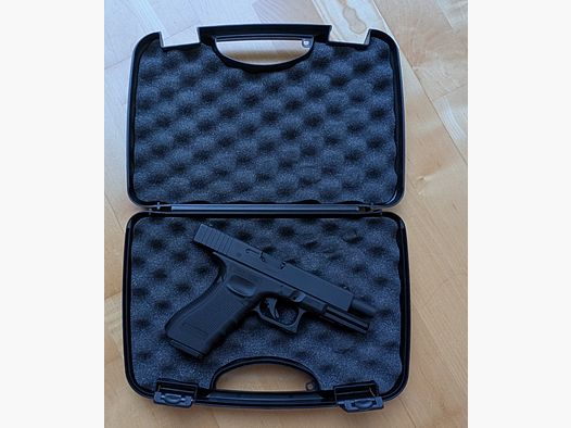 Glock 17 Gen. 4 Airsoft mit Metallschlitten CO2 BlowBack 6mm BB schwarz