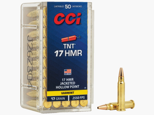 Munition CCI TNT Hollow Point, 17grs .17 HMR