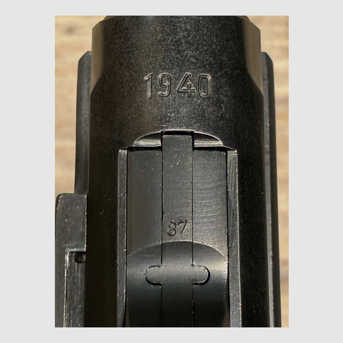 Mauser P08 POLIZEI 1940