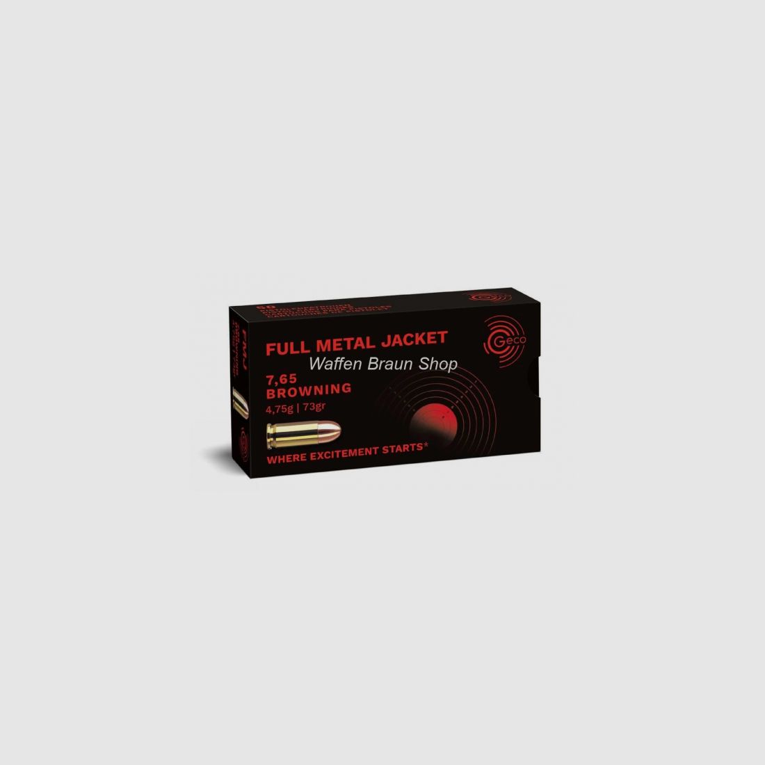 GECO PATR 7,65 Browning VMR 50 STK
