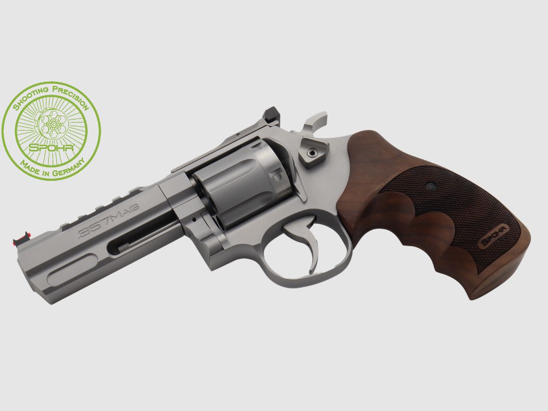 Neuwaffe: SPOHR 284 Carry Stainless 4 Zoll Revolver Made in Germany -  Gunfinder