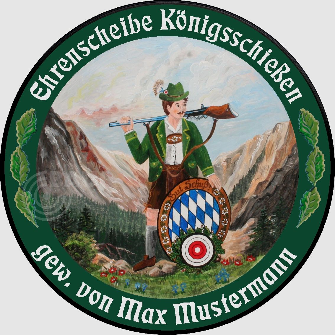 Schietschijf ECO-LINE Motief 061, afbeelding 1 van 6