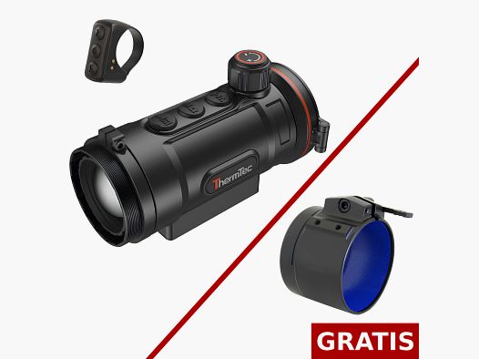 ThermTec HUNT 650 Wärmebild-Vorsatzgerät - Lieferumfang ohne Adapter 50 mm