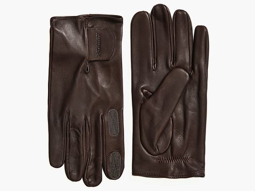 PURDEY calf leather shooting glove, brown