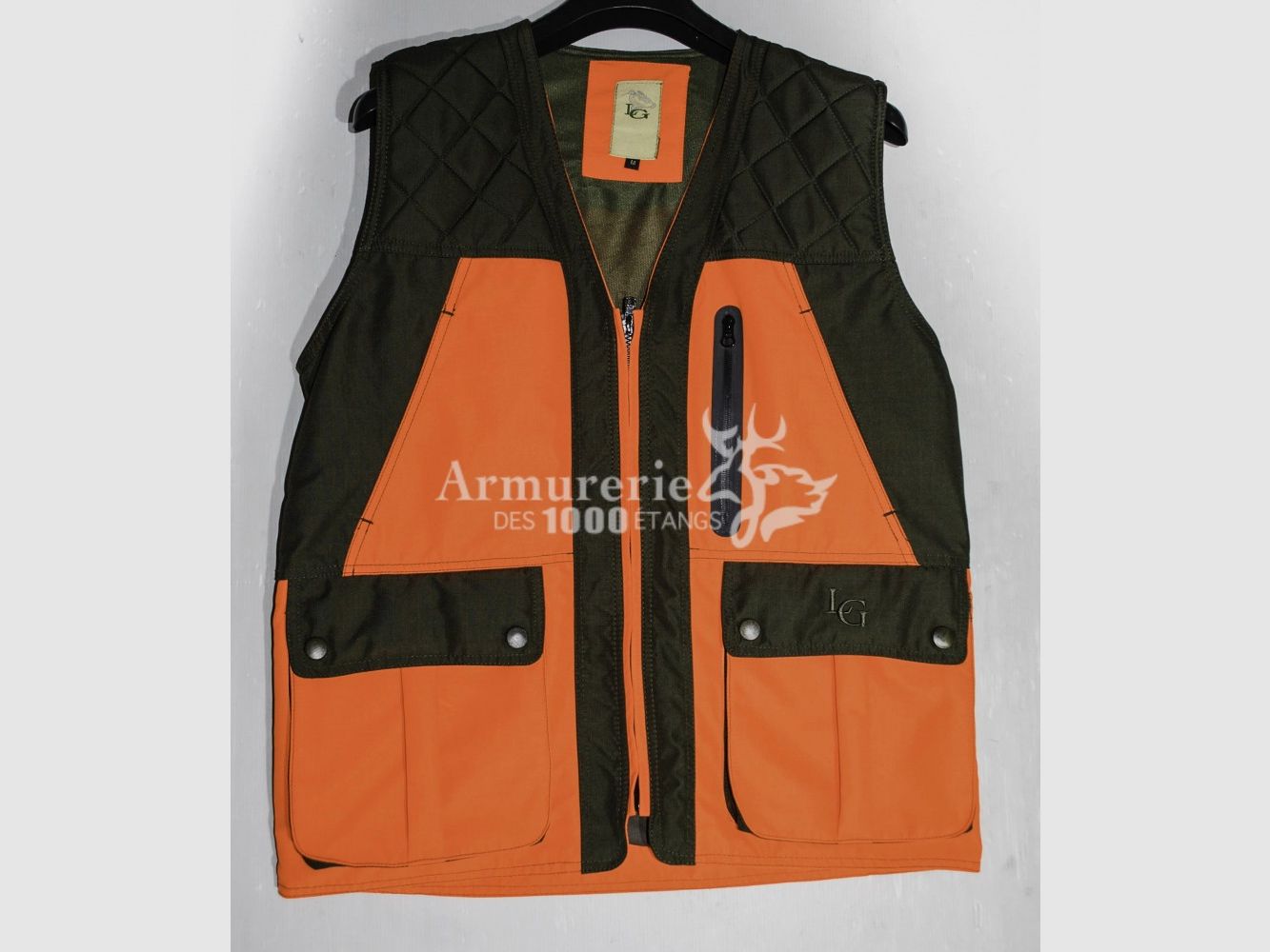 GILET SANS MANCHE LOVERGREEN RIPSTOP NEUF, image 1 sur 8