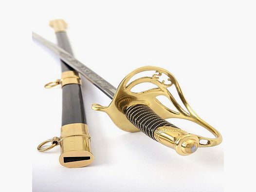 Officers' cavalry sabers C.S.A. with scabbard for collectors and enthusiasts