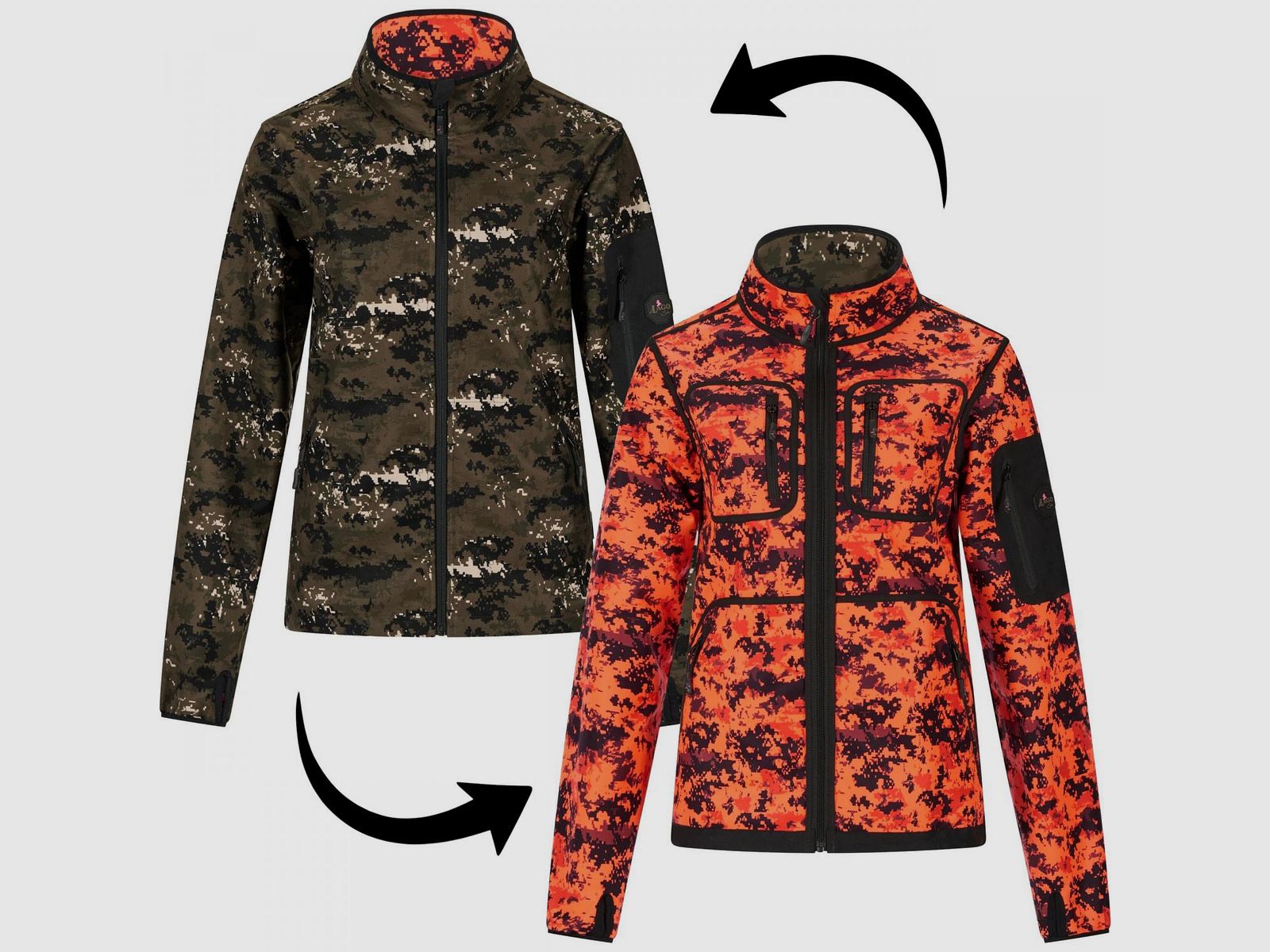 Giacca reversibile Shawk LTX Donna (phantomX/phantomX Blaze Rose)