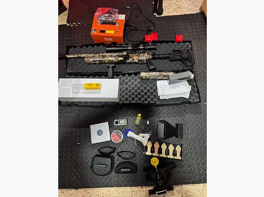 Lot complet PCP KRAL Puncher Jumbo Camo 5.5