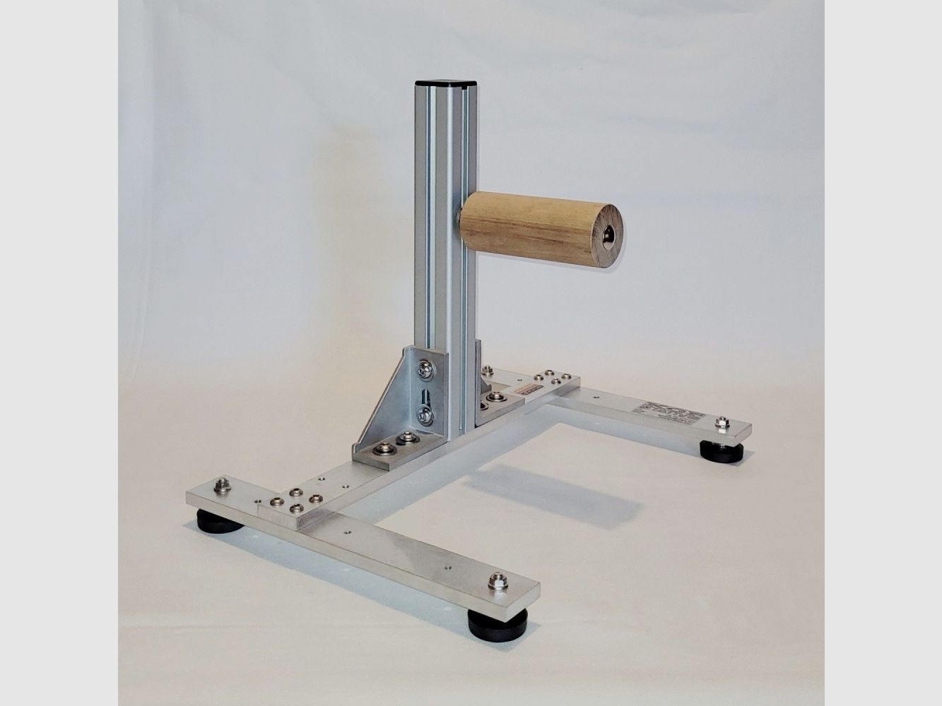 KGF Auflagestativ - Auflageständer Alu H-300-Basic mit Buchenholz-Auflage 