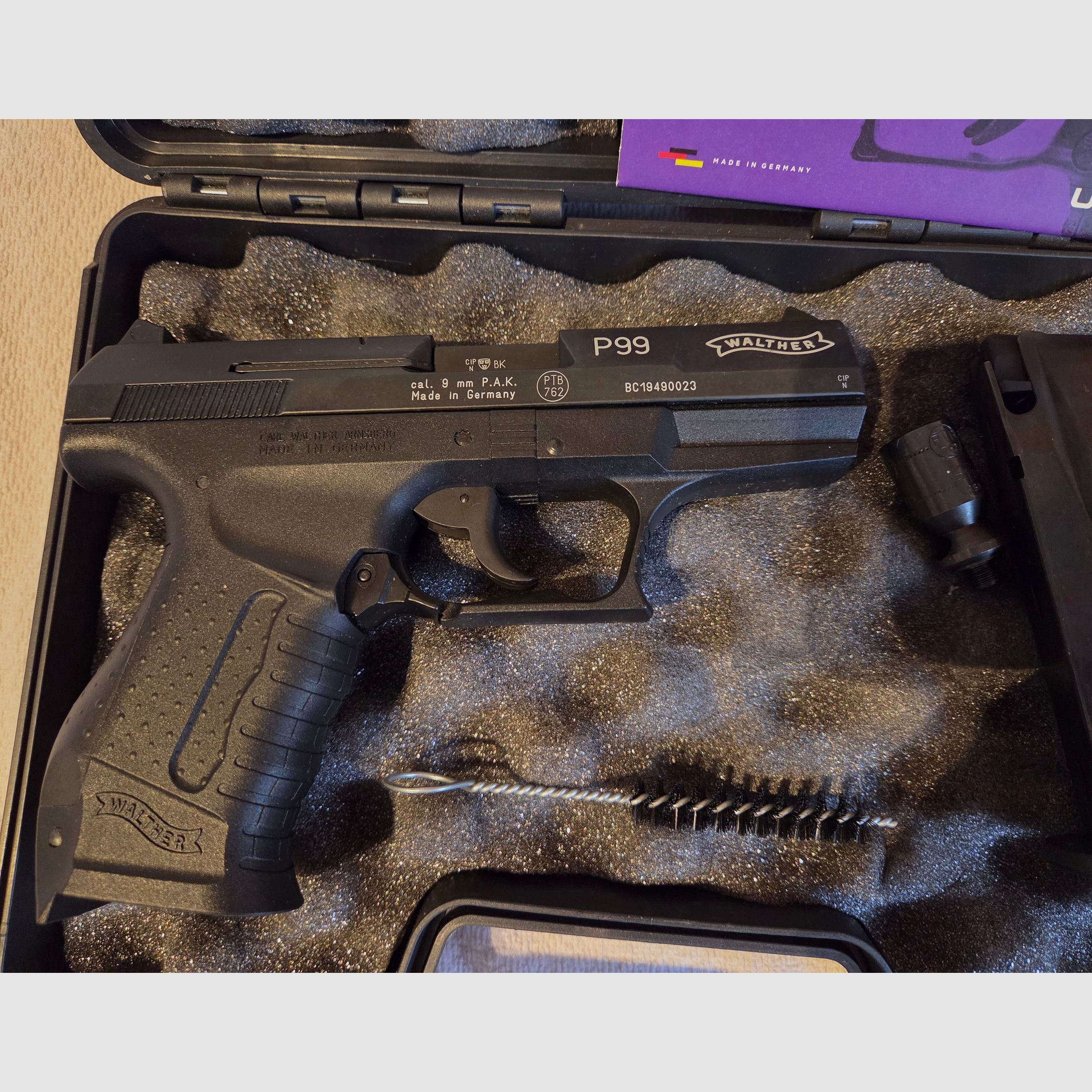 Walther P99 Schreckschusspistole 9 mm P.A.K. Schwarz