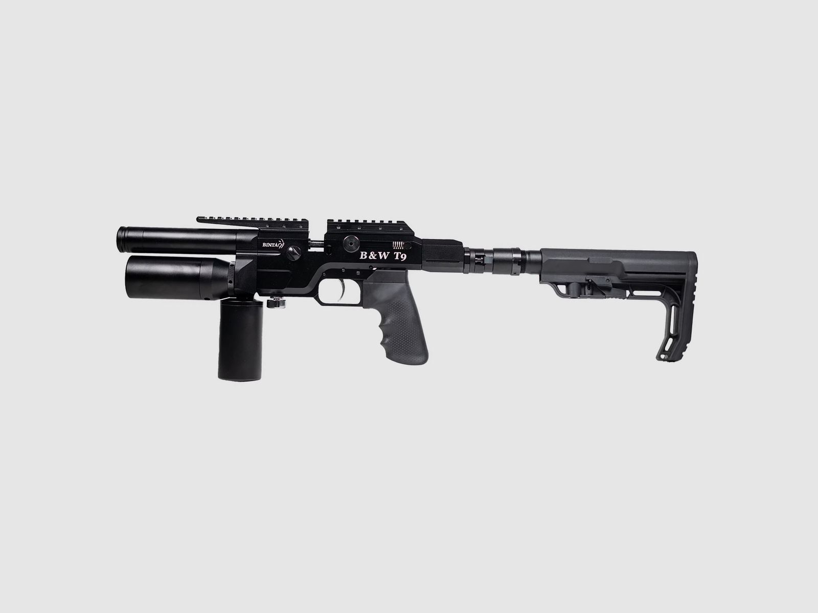 BinTac T9 calcio pieghevole 9mm/.35, immagine 2 di 8