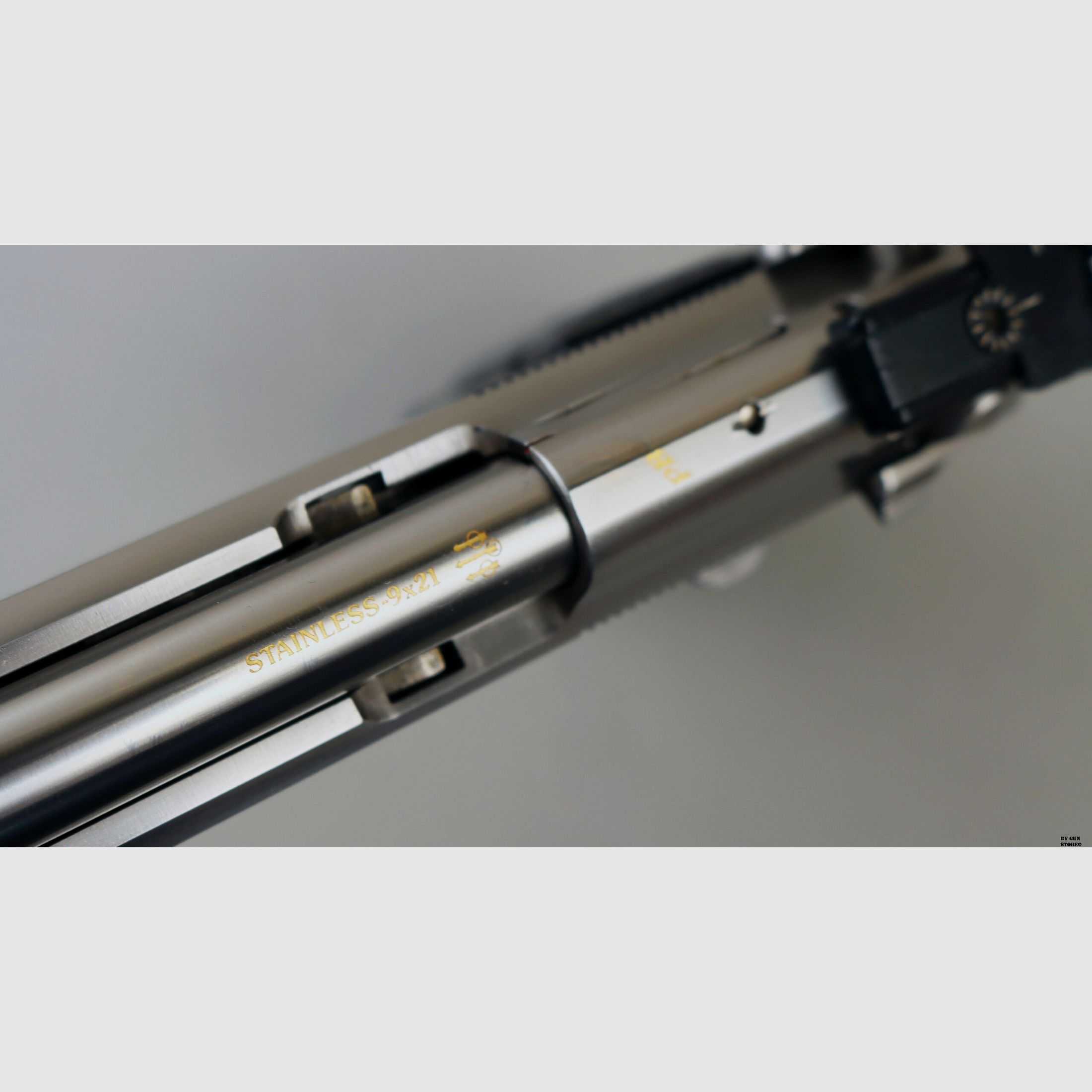 Pistola Beretta mod. 98 FS Stainless Golden cal. 9×21 matr. F05053P, immagine 12 di 21