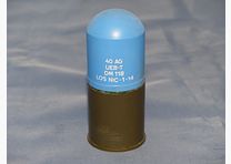 Bundeswehr BW 3 stuks oefenmunitie patroon projectielen blauw G3 schoonmaakspullen jaren 60 jaren 70