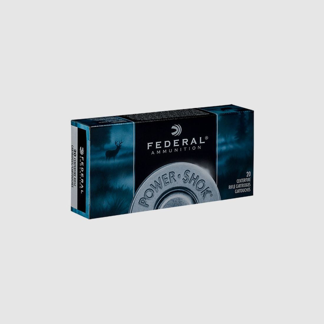 Federal Power-Shok .25-06 Rem. 117GR JSP 20 cartucce