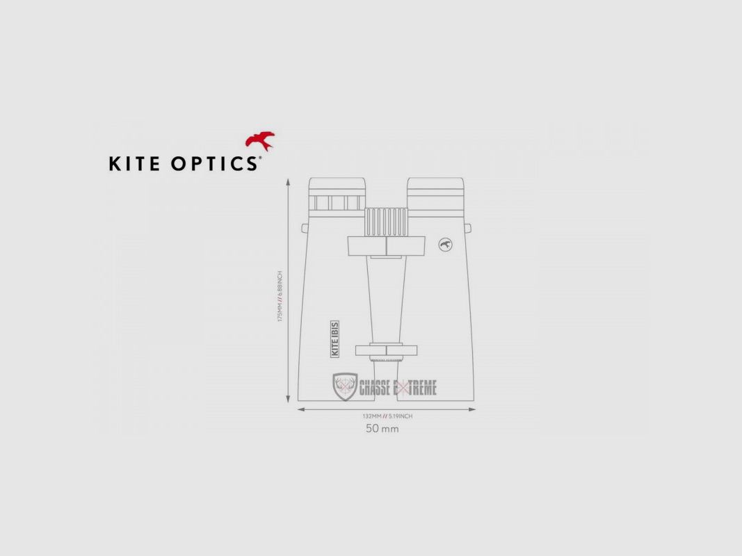 KITE Ibis Ed 8.5x50 Fernglas, Bild 3 von 3