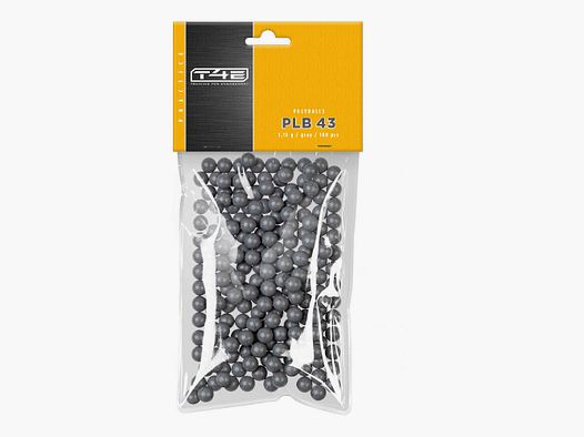 T4E .43 billes en plastique - 1,15g/100pcs/gris