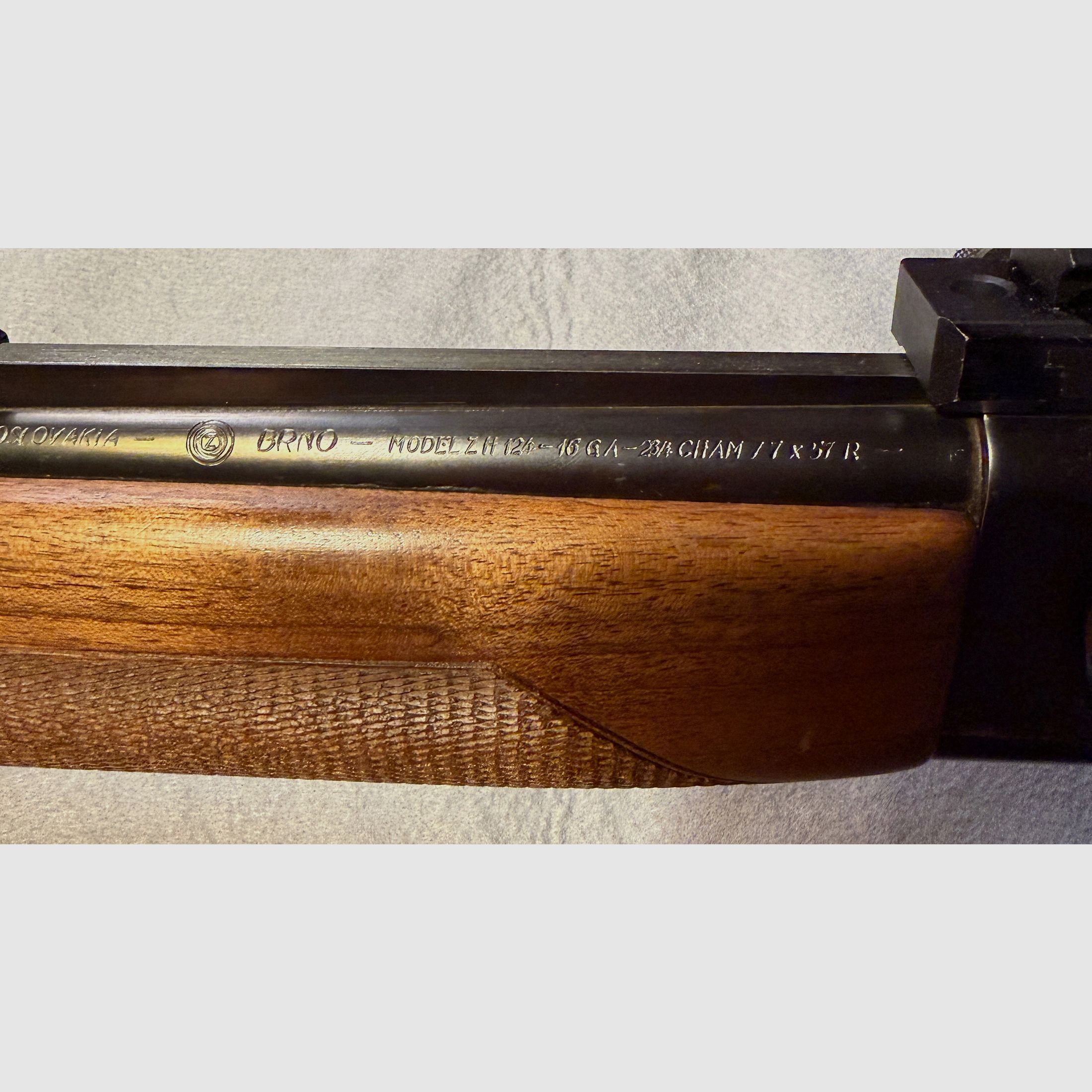 CZ Brno ZH124 dodatkowo zmiana ZH121