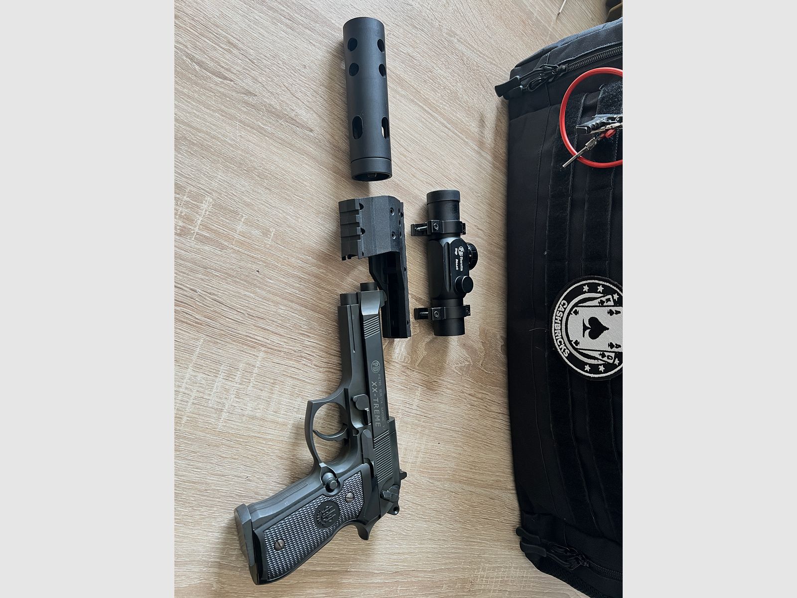 Pistolet Beretta FS92 x-Treme CO2 4,5mm Diabolo