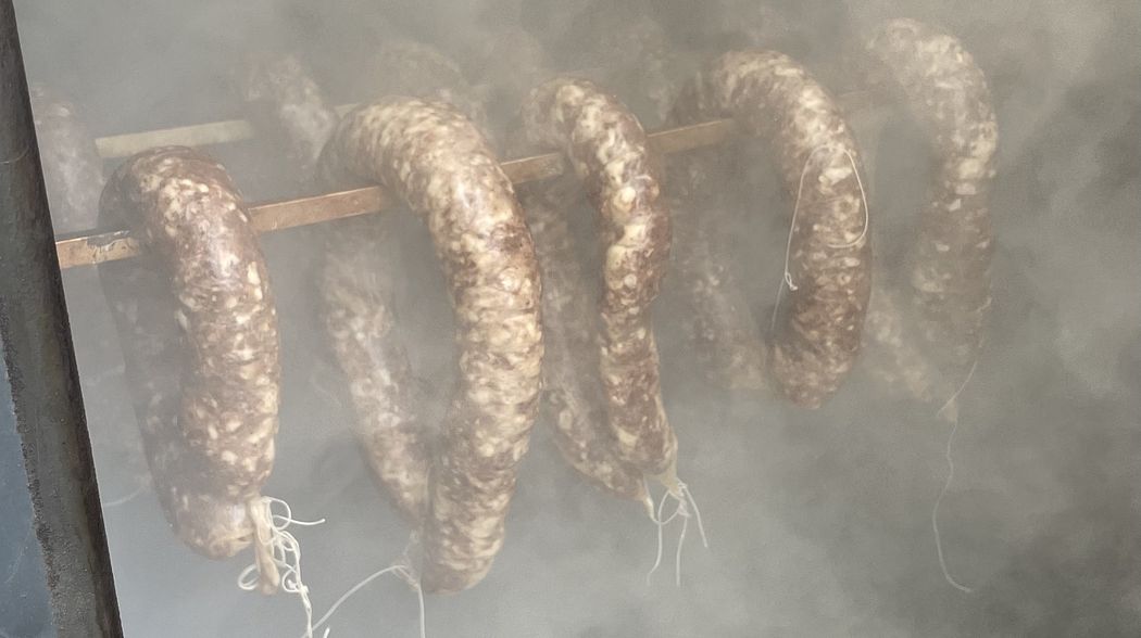 Kalt geräucherte Wildsalami selber machen