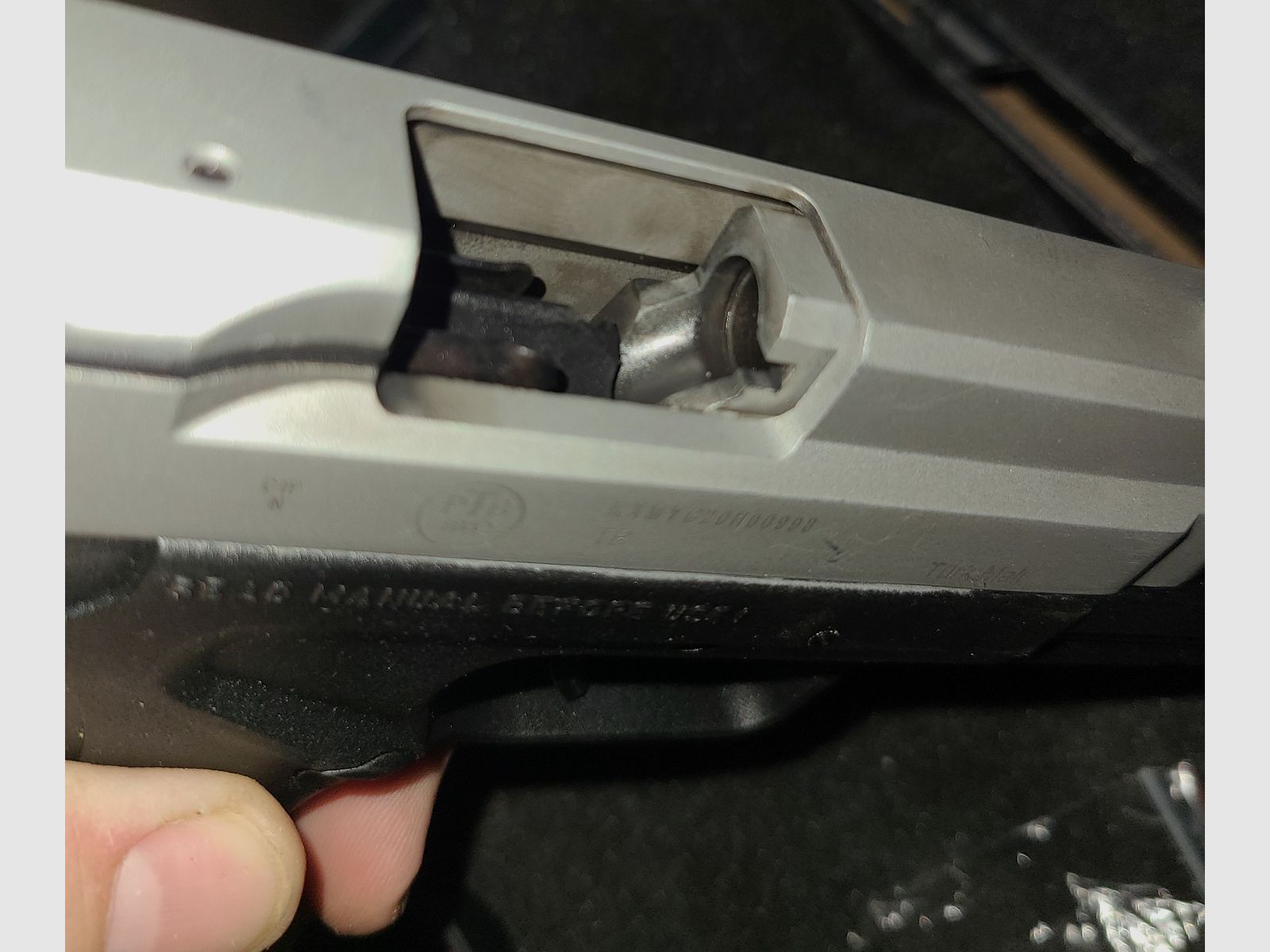 RETAY X TREME / VERCHROMT SILBER / mit Zubehör 3 MAGAZINE / mit OVP / cal. 9mm P.A.K. / PTB 1042 / SCHRECKSCHUSS GAS PISTOLE / SILVESTER / SELBSTVERTEIDIGUNG / NEUWERTIG