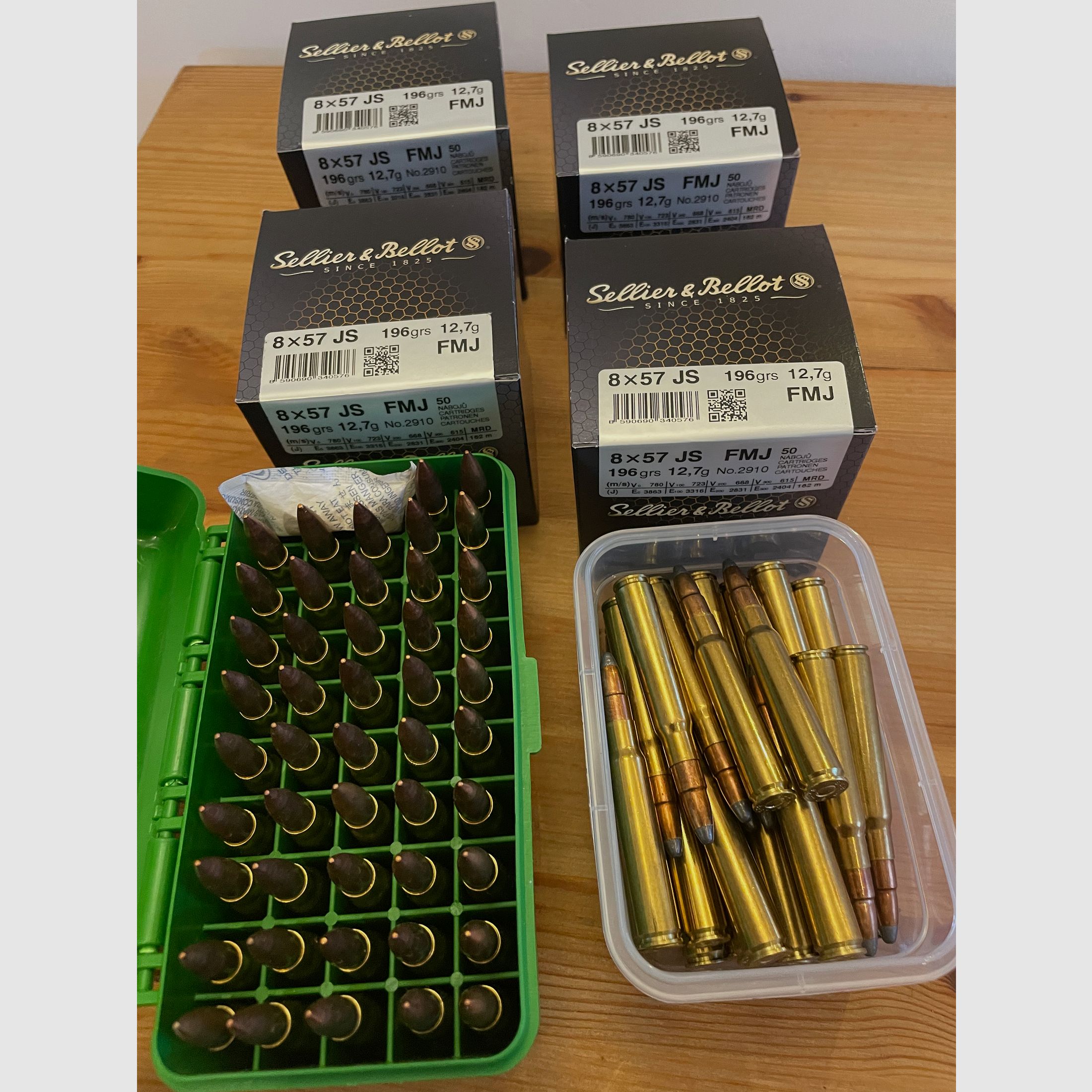 Mauser M12 + Steiner Ranger 4+ ammunition + case