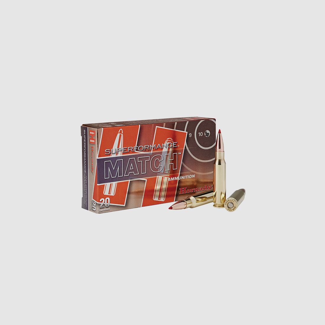 Hornady Superformance Match 5.56 NATO 4.9g BTHP Match