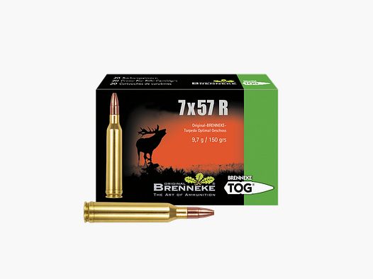 TOG - Torpedo Optimal Pocisk 7x57 R 9,7g/150grs - BRENNEKE