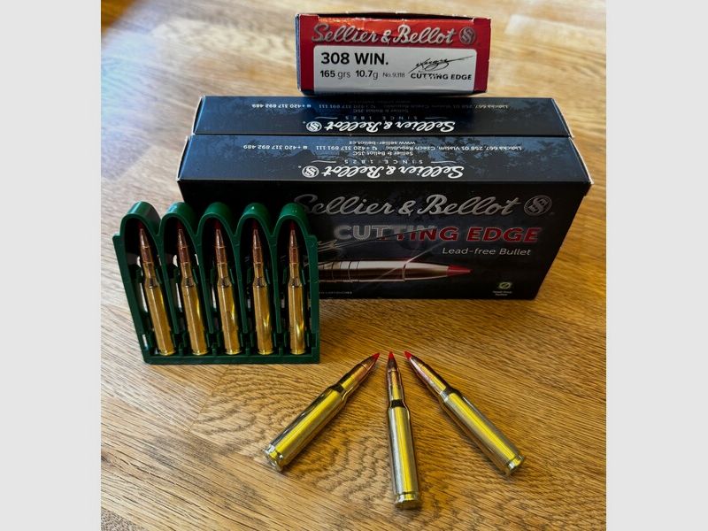 .308Win Sellier & Bellot eXergy Edge 10,7g/165grs