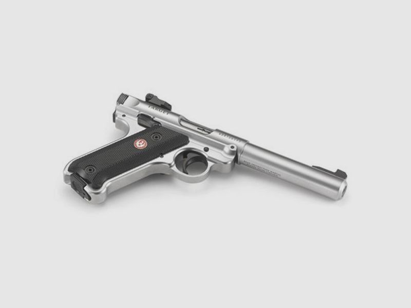 RUGER KK-Pistole Mod. Mark IV Target -5,5' sts .22lr    stainless