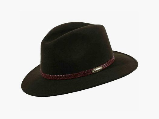 Cappello di feltro – Cappello schiacciabile, quello che puoi arrotolare in verde