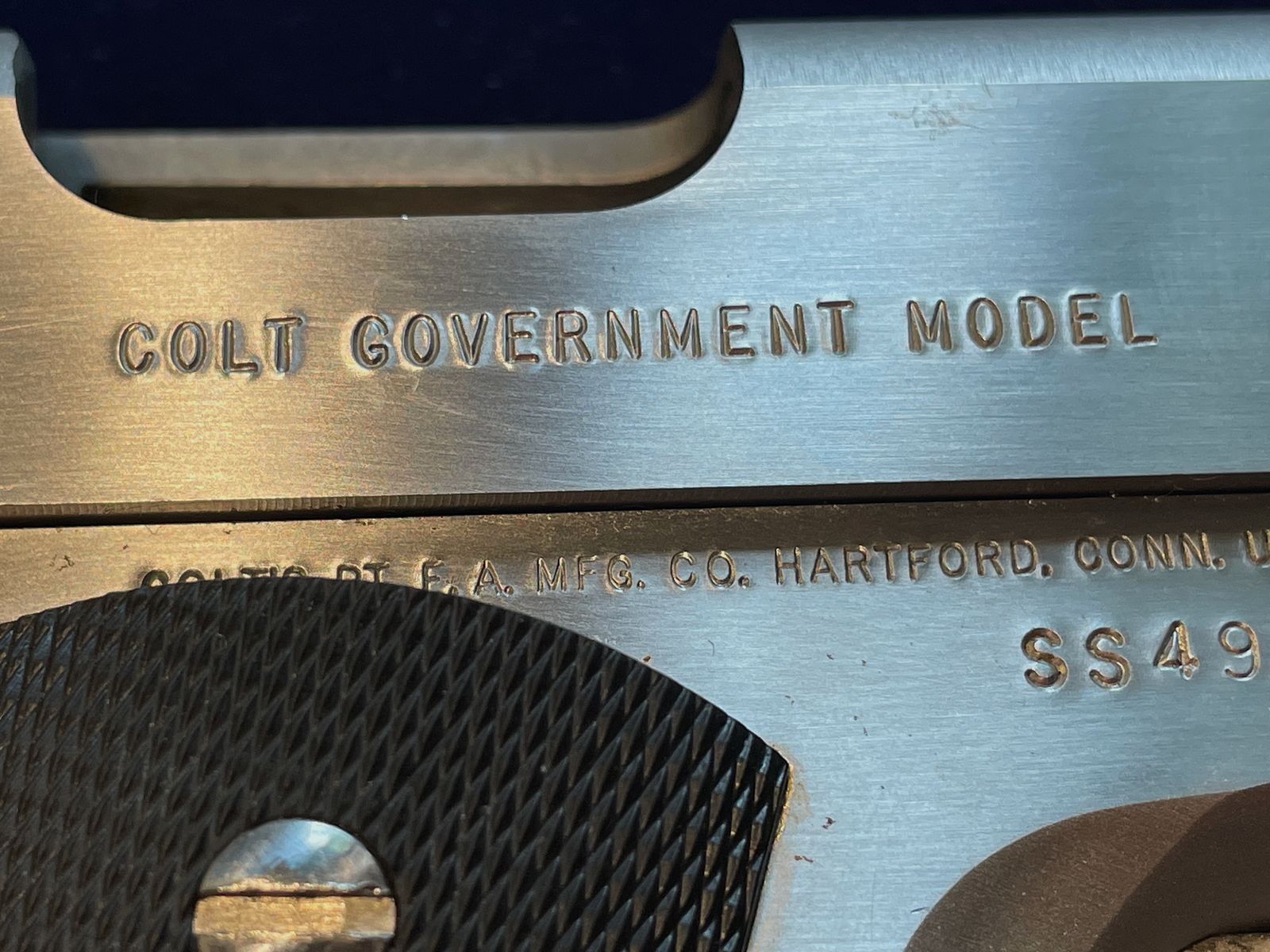 COLT GOVERNMENT MK IV Cal. 9mm