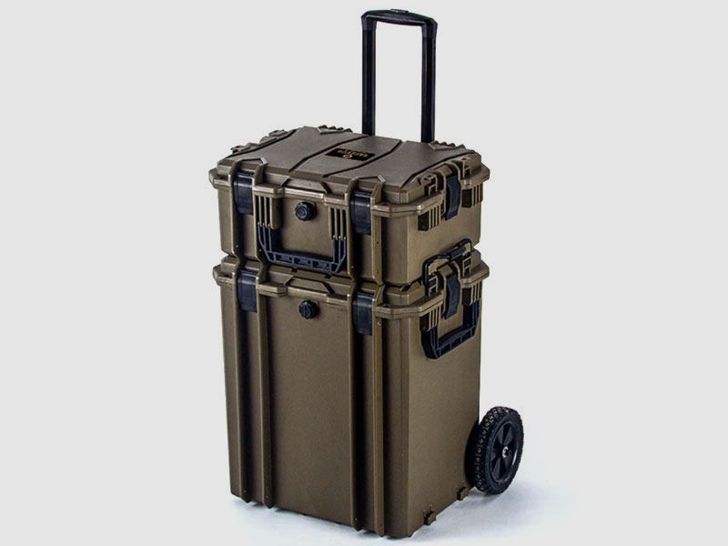 RAUZEUG RTS465H, Rugged-TROLLEY Set OLIVE