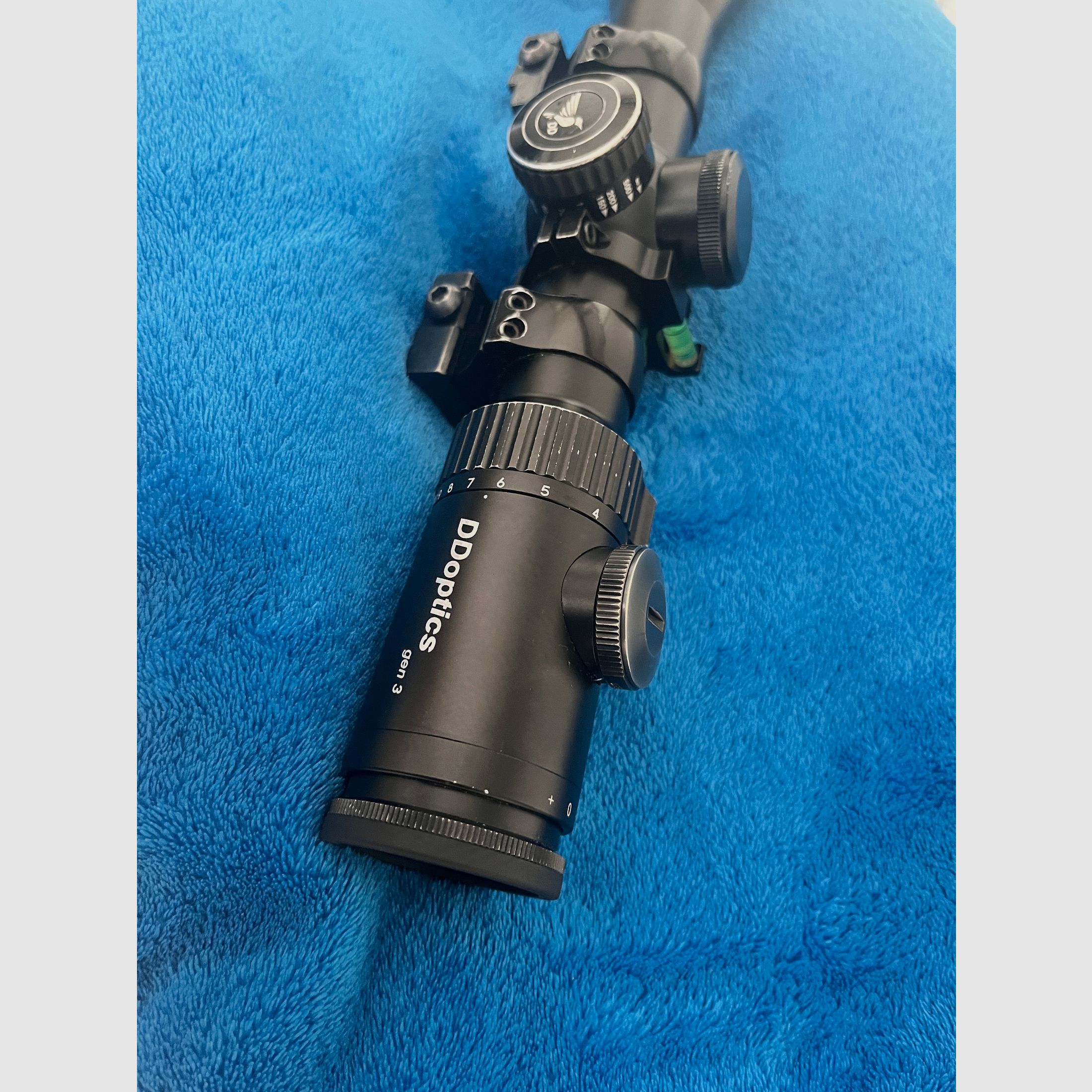 Zielfernrohr DDoptics 2,5-10x56 mit Montage