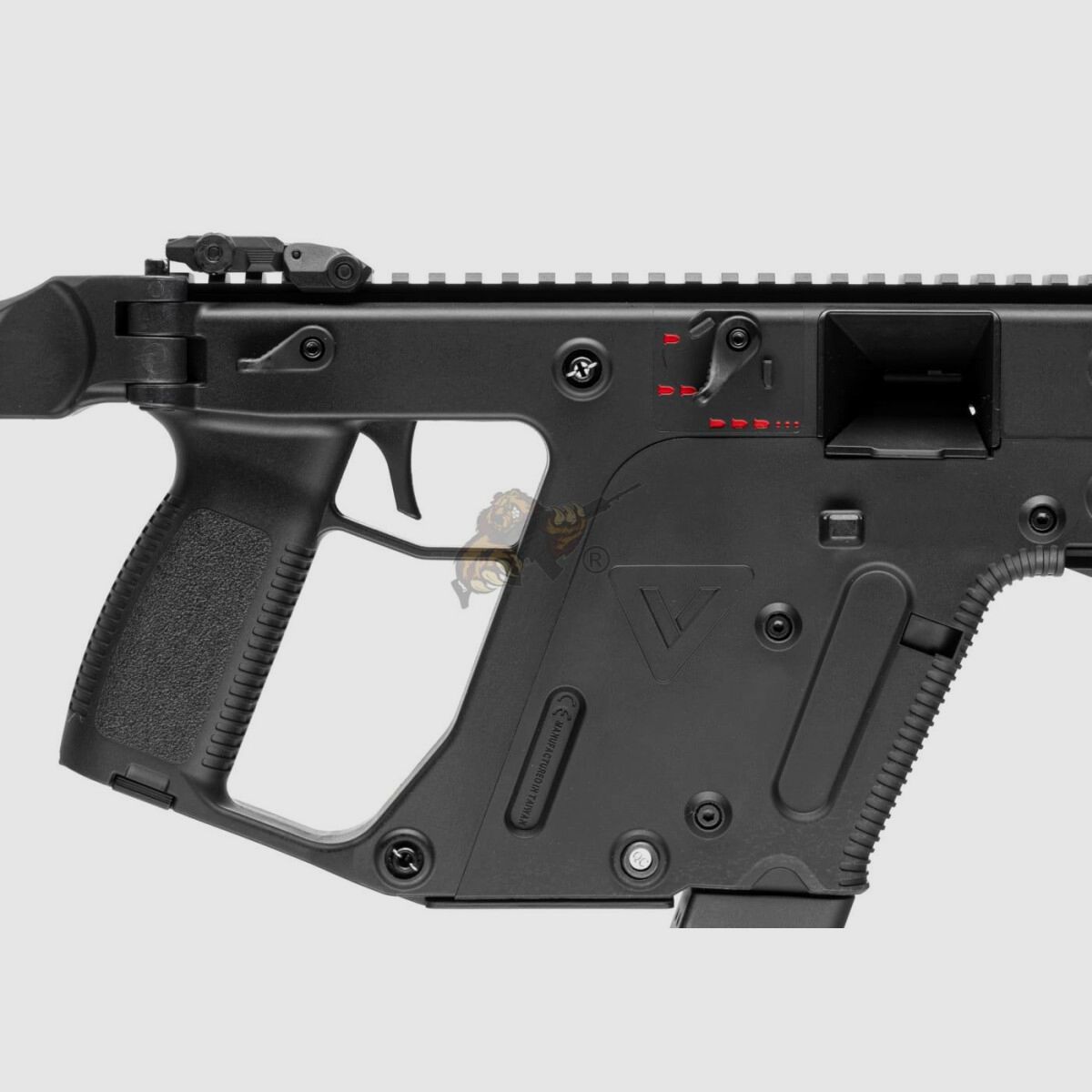 Kriss Vector V2 in Zwart Airsoft Vrij vanaf 18 - S-AEG -F- | Krytac