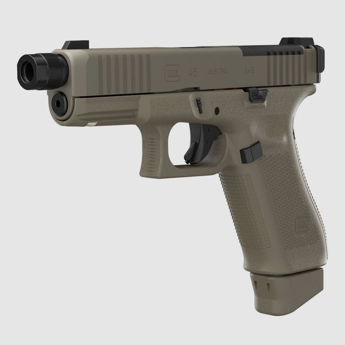 Glock Pistol 45 Gen5/MOS Hunter Edition 9 mm Luger