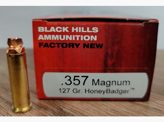 357 Mag Honey Badger 8,22 g / 127 gr