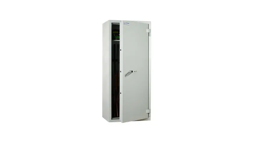 Armadio per armi HARTMANN TRESORE Joachim 400 - Serratura elettronica E 40000 - 6 supporti per armi lunghe EN1143-1 Nuovo cassaforte per armi