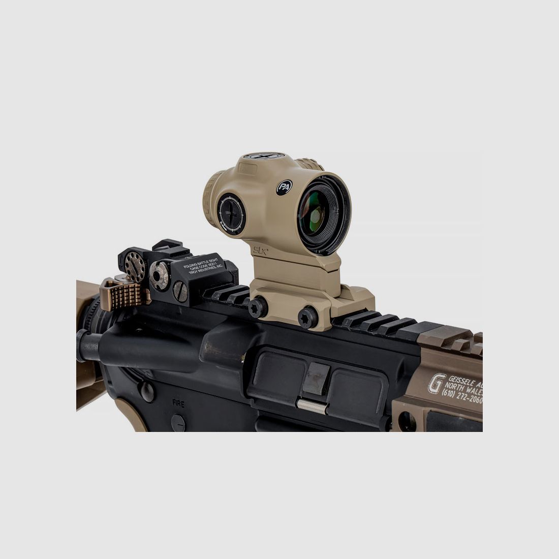 PRIMARY ARMS SLx 1X Micro Prism Scope con reticolo ACSS Cyclops Gen II, custodia nera