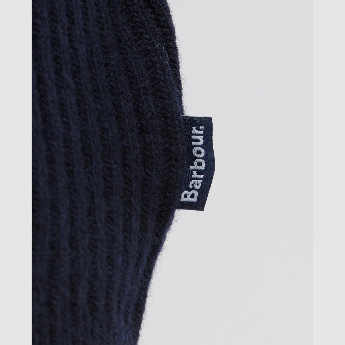 BARBOUR Holden Half Zip Sweater Navy
