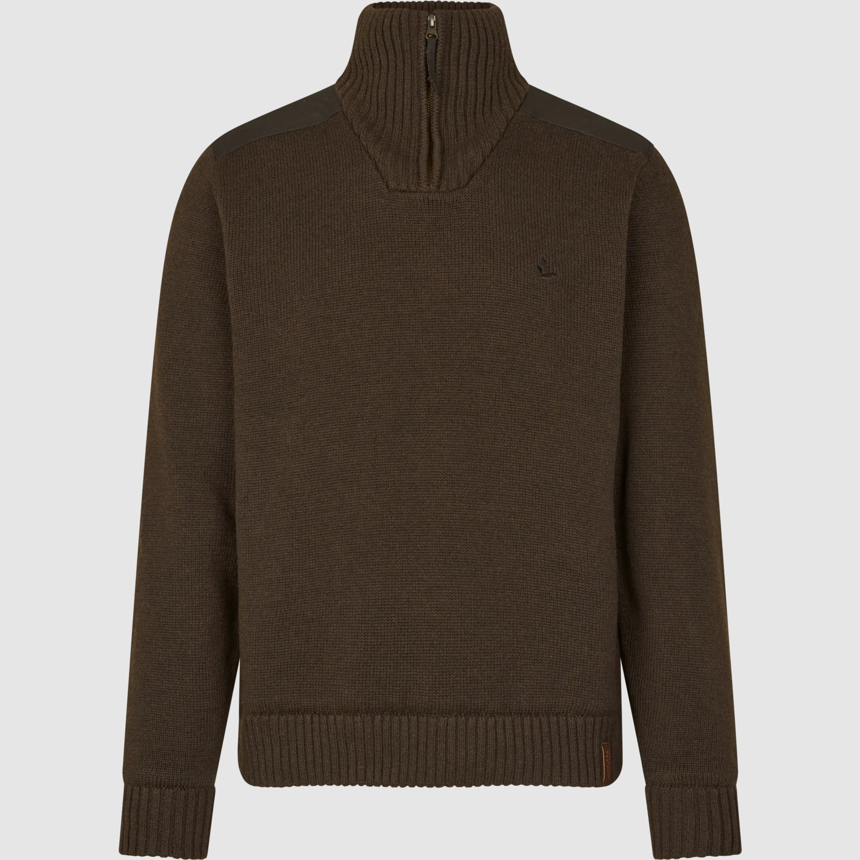 Seeland Haze Windbreaker Gestrickter Pullover Herr Dark Brown M