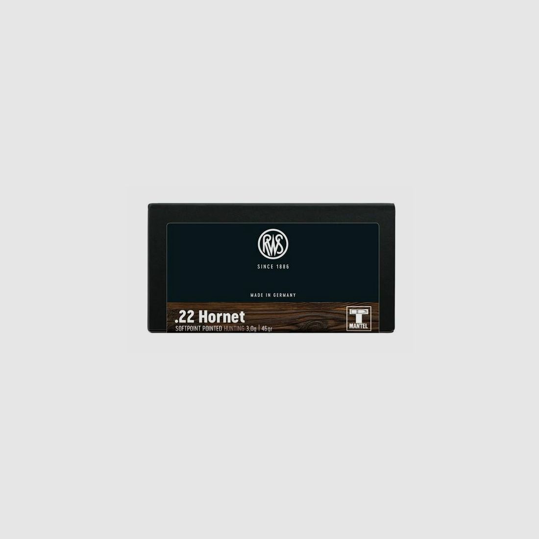 RWS .22 Hornet Teilmantel TM SP