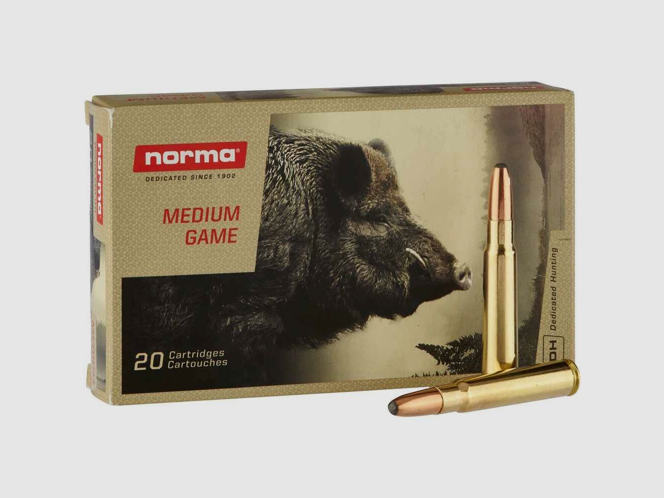 8x57 IS Alaska Tlm. 12,7g/196grs. Norma