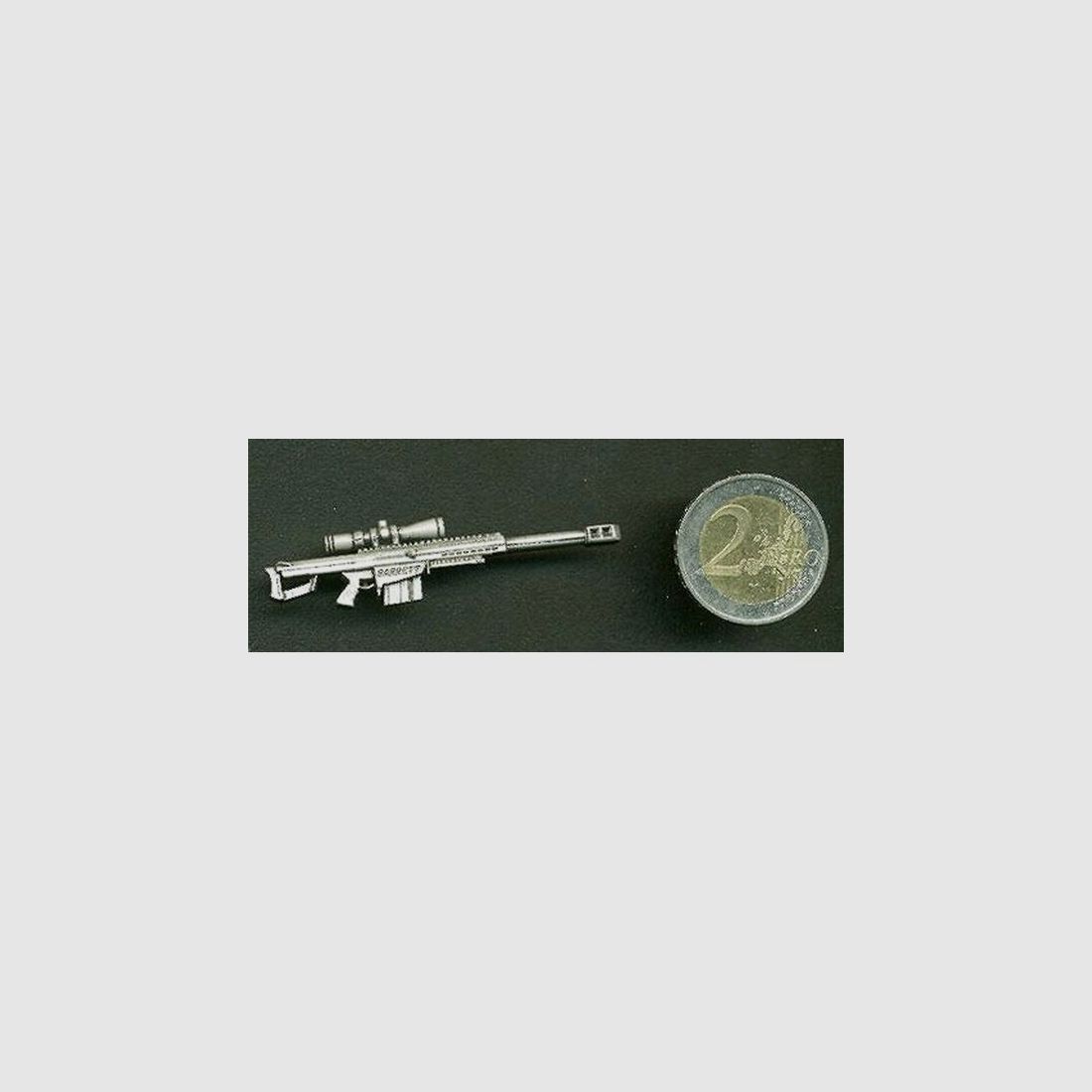 US Barrett .50 Scharfschützen-Gewehr als Metall-Anstecker