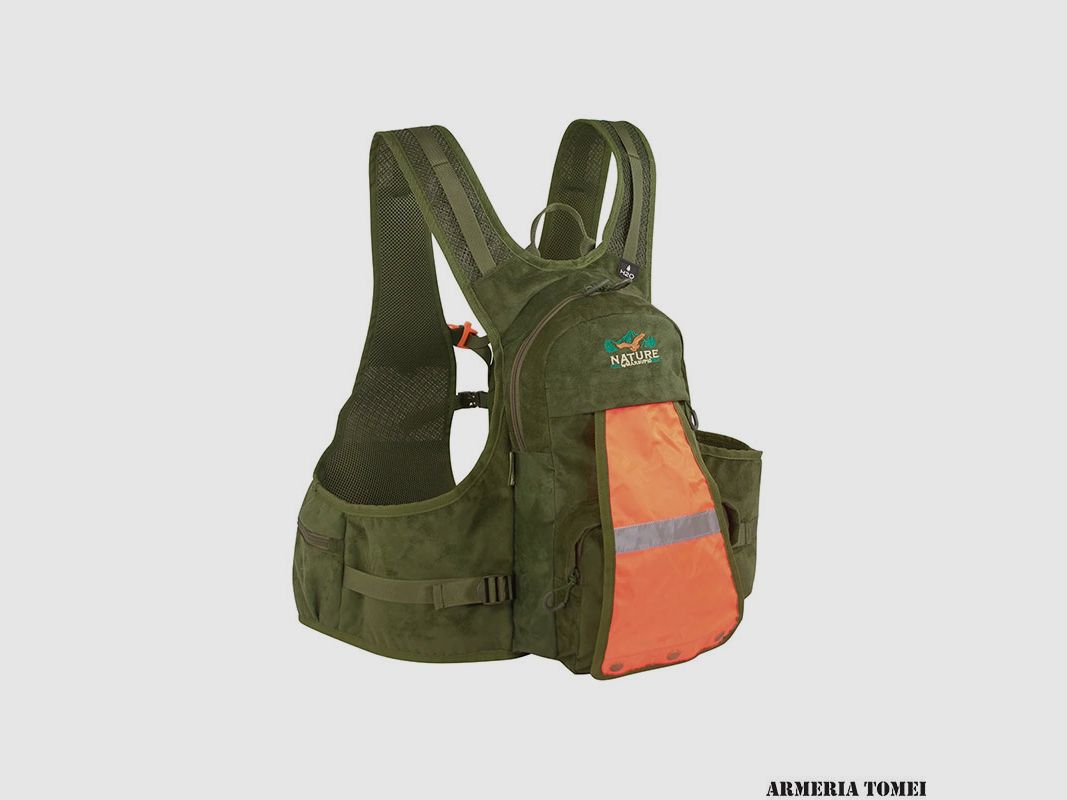 VEST / BACKPACK – NATURE BY MARSUPIO – SUEDE SELVA, image 7 of 9