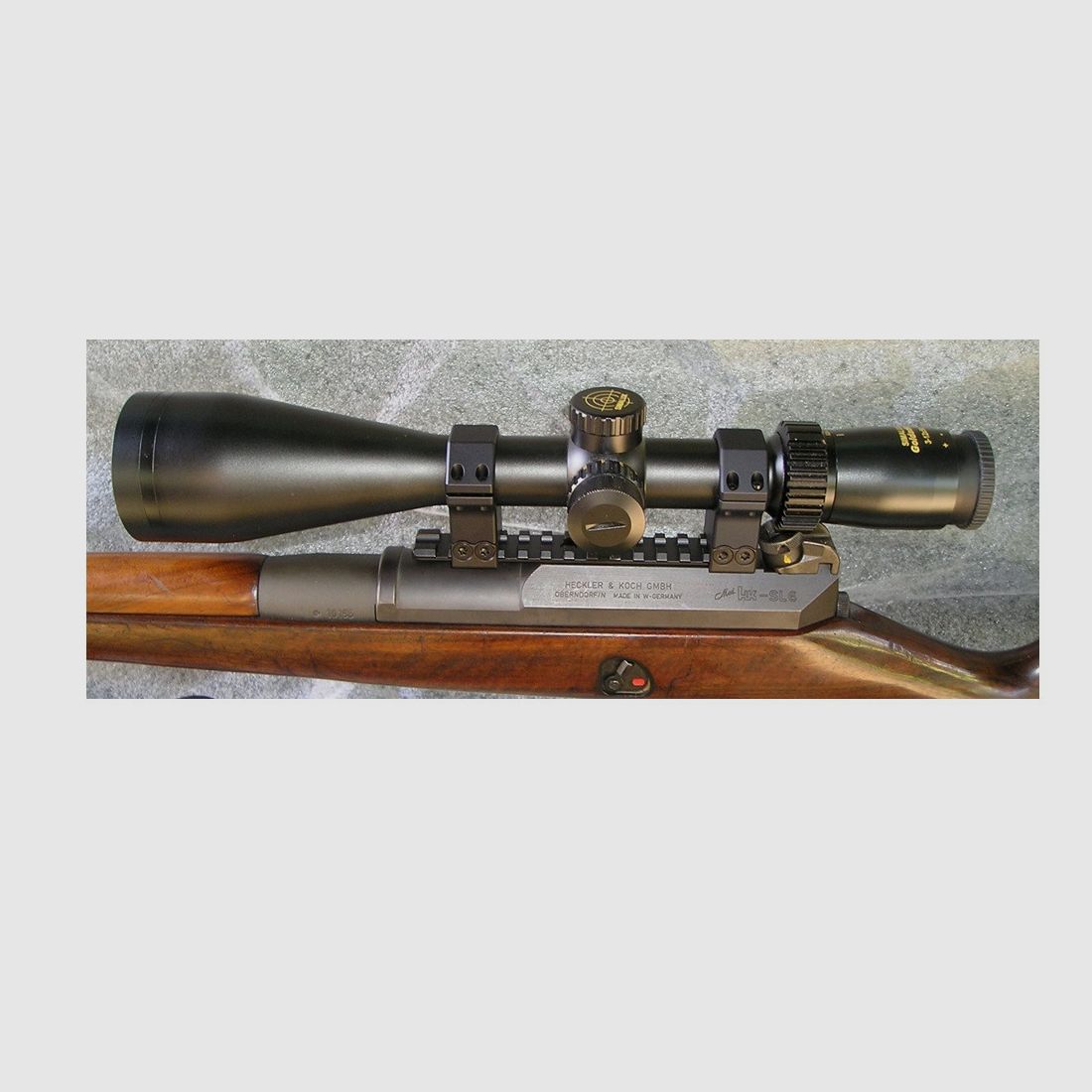 PICATINNY-SCHIENE  für Heckler & Koch SL6 / SL7 + HK630 / HK770 / HK940 -H & K - H&K - NEU