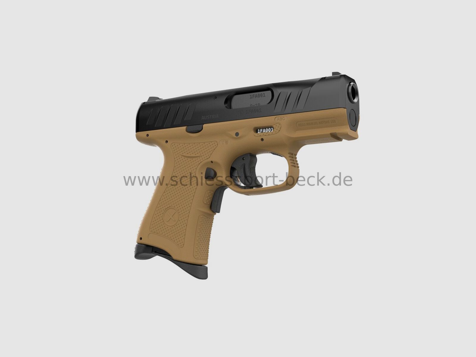 Bubix BUBIX BRO - Dark Brown (9x19) - Vorführwaffe