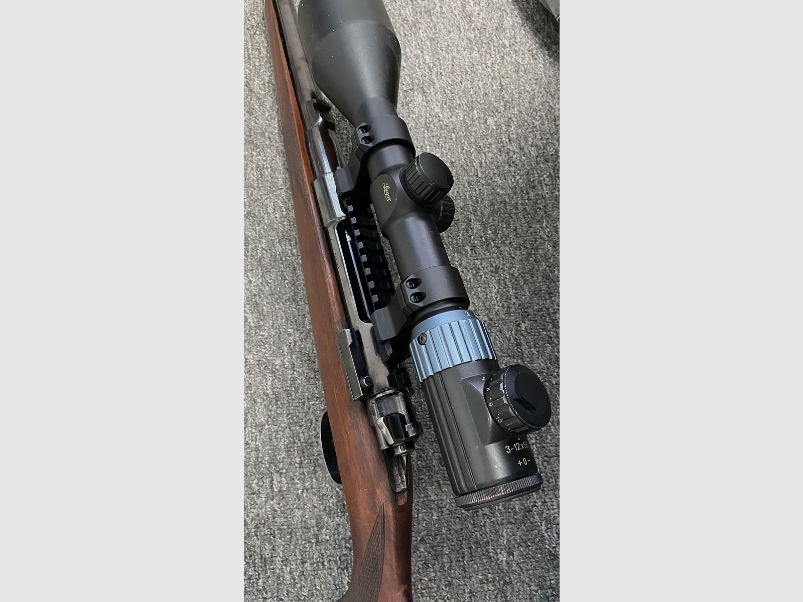 Bettinsoli Akah Saturn 7x57 + Luger 3-12x56
